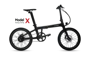 Vue d'ensemble du vélo électrique pliant CARBO™ Modèle X