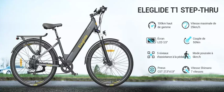 vélo électrique Eleglide T1 Step-Thru Avis