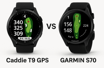 Comparatif : Caddie T9 GPS vs GARMIN S70