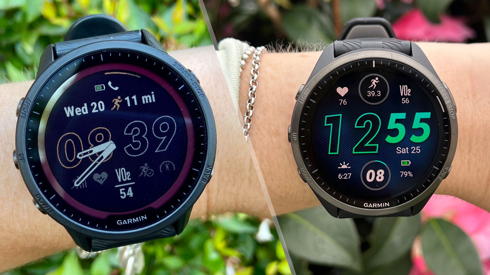 Comparatif Garmin Forerunner 965 vs 955 - Écran, design, autonomie et prix