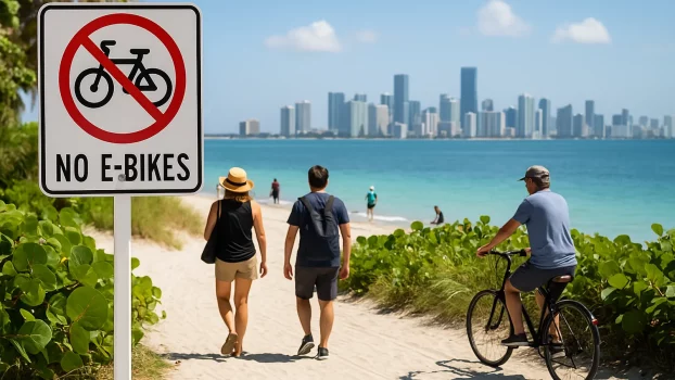 Key Biscayne (Miami) bannit tous les vélos électriques : pourquoi cette île fait figure d’exception