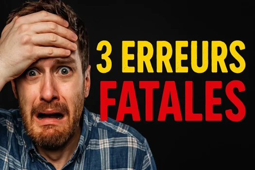 Top 3 des erreurs à ne pas faire en pari sportif
