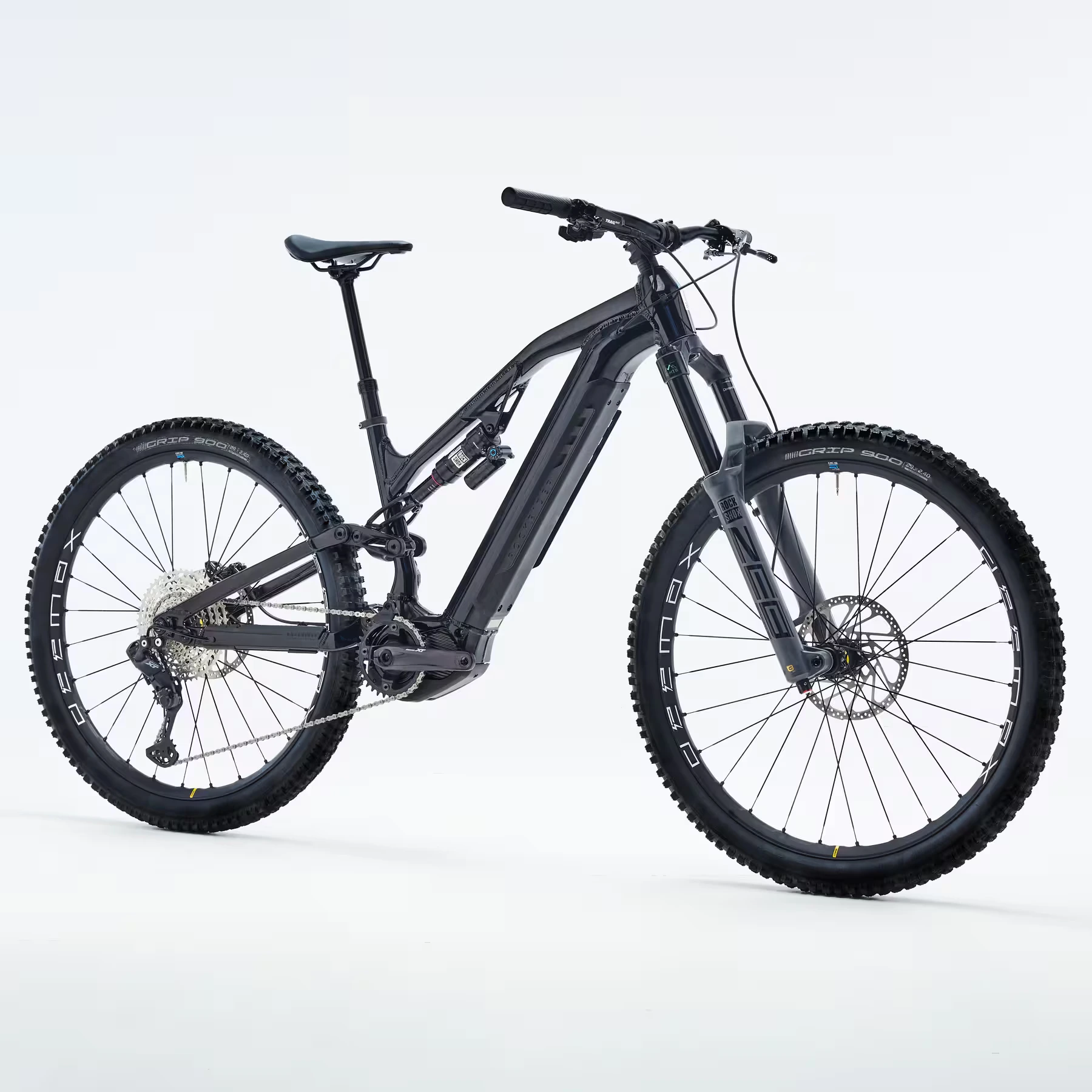 VTT électrique Rockrider E-FEEL 900 S Team Edition avec suspension Zeb Ultimate