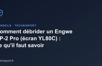 Comment débrider un Engwe EP-2 Pro (écran YL80C) : ce qu&rsquo;il faut savoir