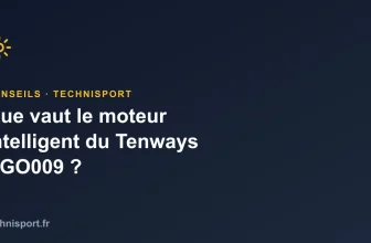 Illustration : Que vaut le moteur intelligent du Tenways CGO009 ?
