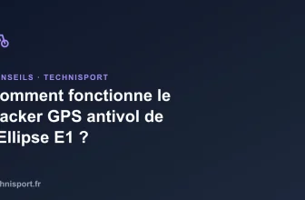 Illustration : Comment fonctionne le tracker GPS antivol de l'Ellipse E1 ?
