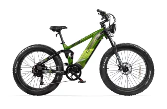 Cyrusher Ranger 2.0 - profil du fat bike electrique en situation de test