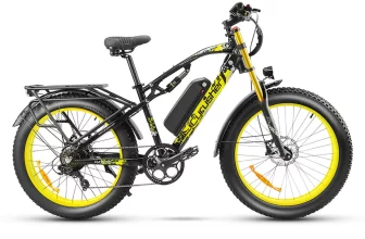 Cyrusher XF900 (Hurricane) - profil du fat bike electrique en situation de test