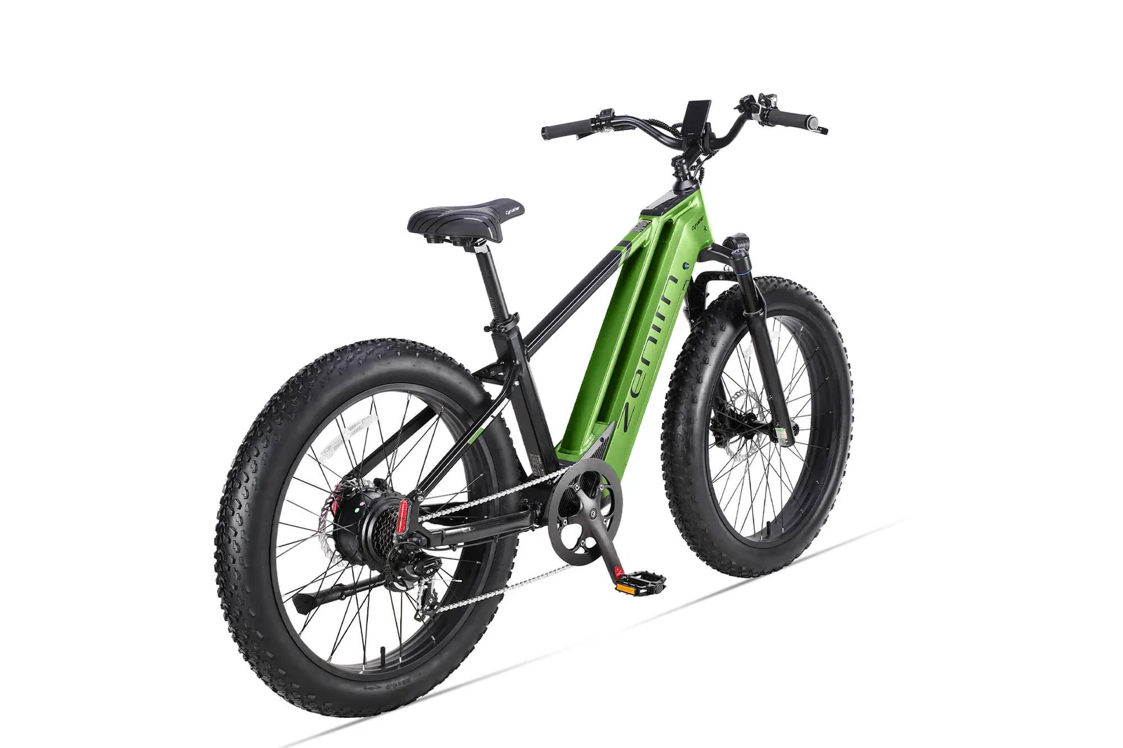 Cyrusher Zenith - fat bike electrique en situation de test tout-terrain