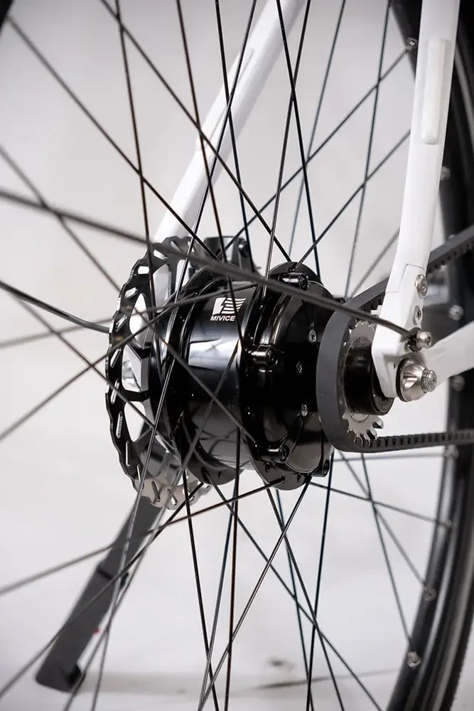 Ellipse Ellipse E2st - moteur moyeu arriere Mivice en situation de test