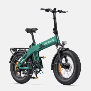 ENGWE EP-2 3.0 Boost - profil du fat bike electrique pliant en situation de test