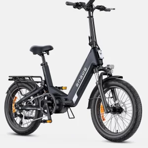 ENGWE L20 3.0 Pro - velo electrique pliant tout-suspendu en situation de test