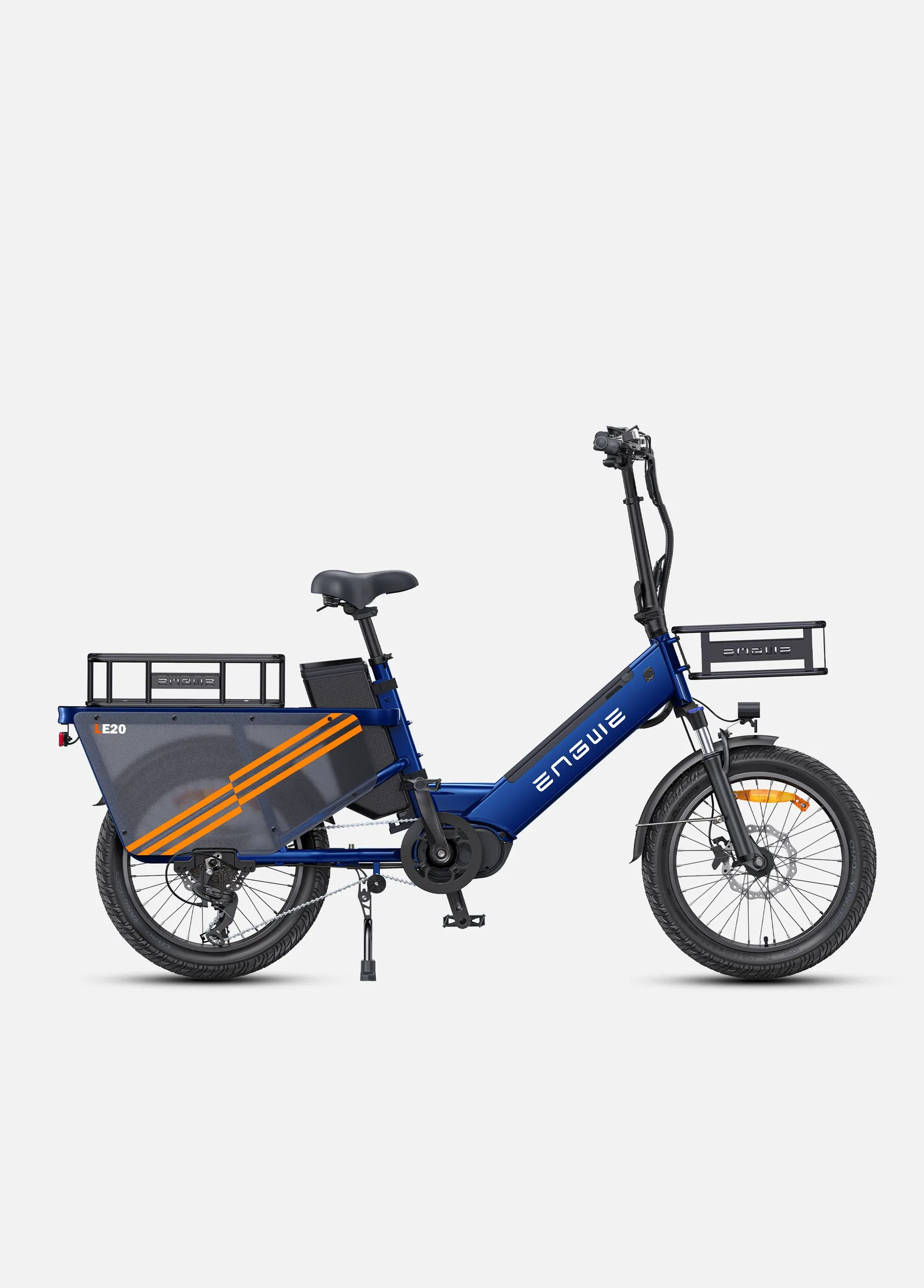 ENGWE LE20 (Int.) - configuration cargo porte-bagages en situation de test