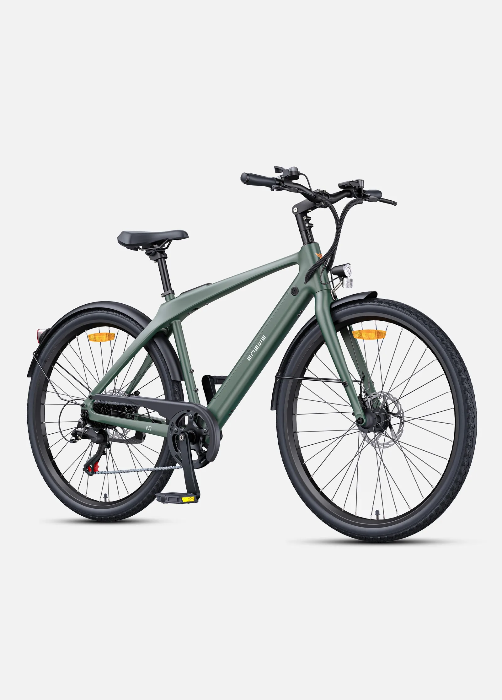 ENGWE N1 Air - profil du velo electrique carbone en situation de test