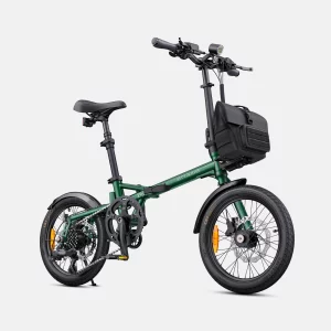 ENGWE Zip - velo electrique pliant 16 pouces en situation de test