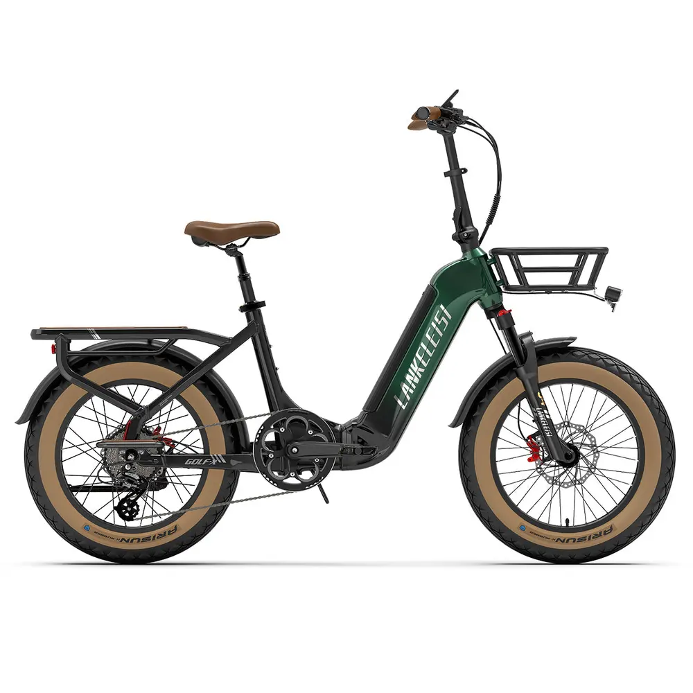Lankeleisi GOLF-X - cadre aluminium et pneus larges 20 pouces en situation de test