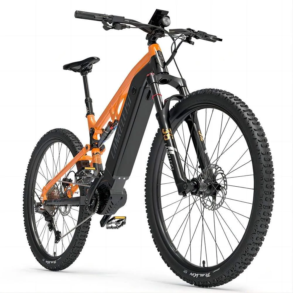 Lankeleisi GT800 - VTT electrique en situation sur sentier de test
