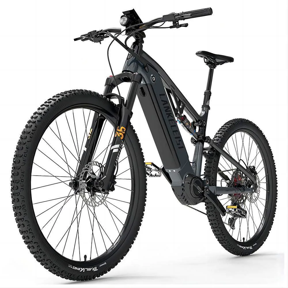 Lankeleisi GT800 - suspension arriere a air et cadre aluminium en situation de test