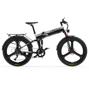 Lankeleisi XT750 Sports - profil du velo electrique pliant en situation de test