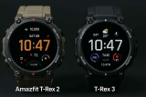 Amazfit T-Rex 3 vs T-Rex 2 – Comparatif complet 2025
