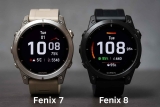 Garmin Fenix 8 vs Fenix 7 – Comparatif complet 2025