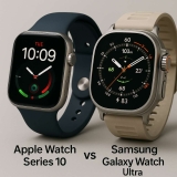 Apple Watch Series 10 vs Samsung Galaxy Watch Ultra – Le match 2025