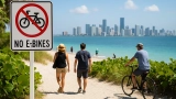 Key Biscayne (Miami) bannit tous les vélos électriques : pourquoi cette île fait figure d’exception