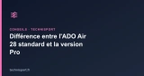 Différence entre l&rsquo;ADO Air 28 standard et la version Pro