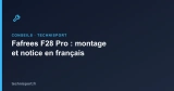 Fafrees F28 Pro : montage et notice en français